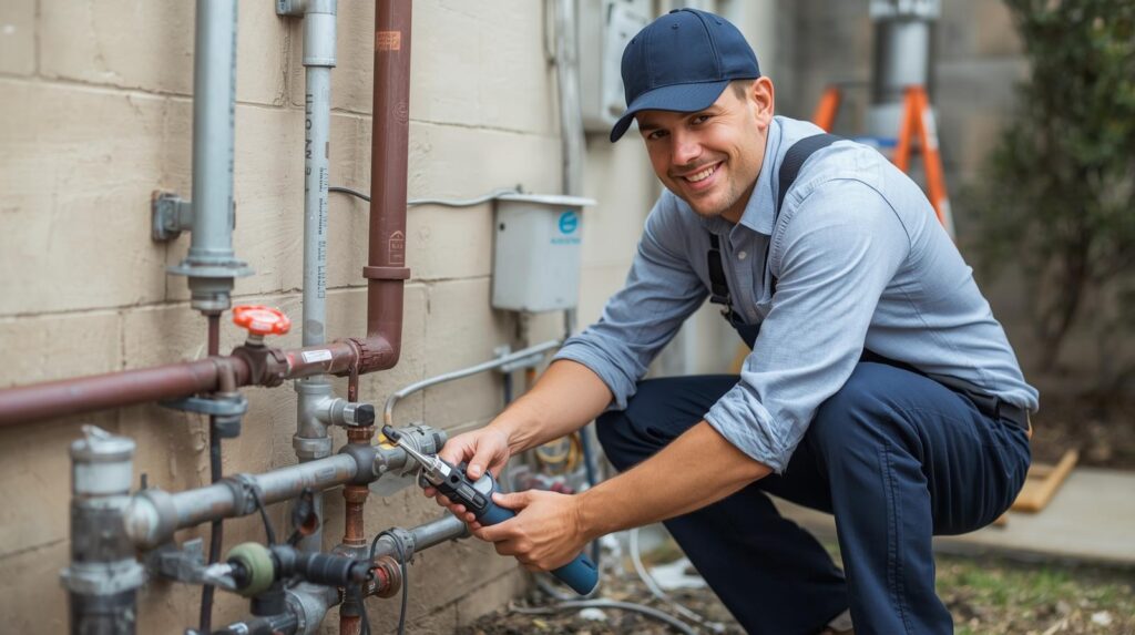 For expert gas line repair in Fort Worth